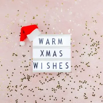 Christmas creative composition Foto stock