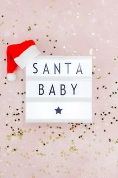 Christmas creative composition Stock Photos