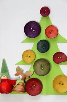 Christmas in creative style Stock Photos