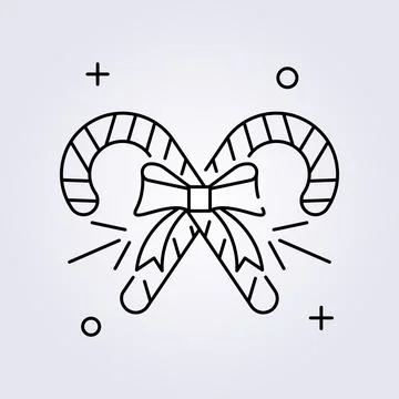 Christmas cross candy icon vector illustration design Stock Illustration