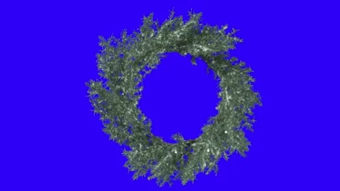 Christmas Crown rotating Stock Footage 143756120
