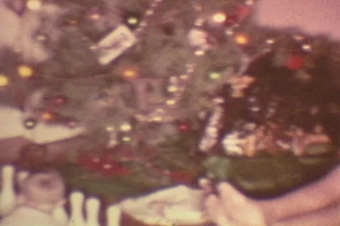 CHRISTMAS WITH DAD Stockbeeldmateriaal 129243