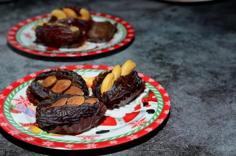 Christmas Dates Foto stock