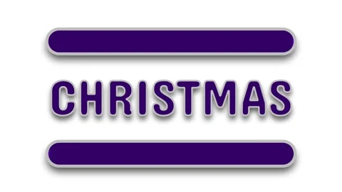 Christmas day loading theme on white background. Stock Footage 258238017