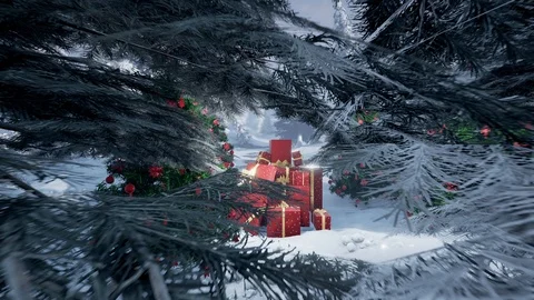 Christmas in Daylight 2 Stock Footage 86388333