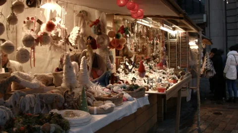 Christmas Deco Stock Footage 33463397