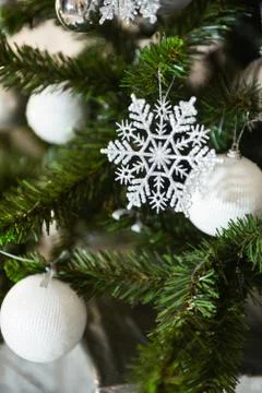 Christmas decor for table setting, or wedding decor, studio with a Christmas Stock Photos