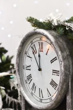 Christmas decor for table setting, or wedding decor, studio with a Christmas Stock Photos