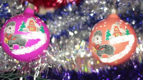 Christmas Decoration Background 5 Stock Footage 45164976