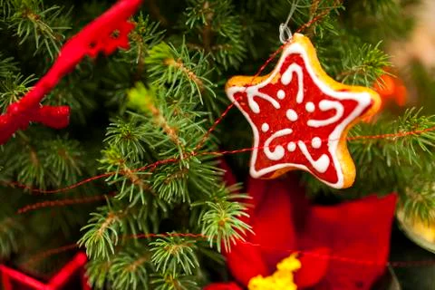 Christmas Decoration Background Stock Photos