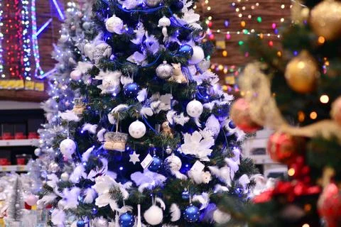 Christmas Decoration Background. Stock Photos