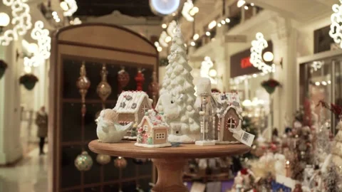 Christmas Decoration Concept Vídeo Stock 147202484