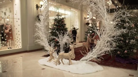 Christmas Decoration Concept Stock Footage 148124228