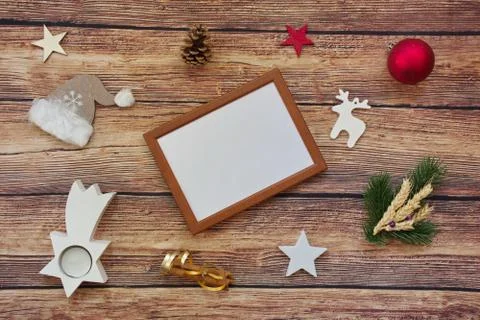 Christmas decoration elements Foto stock