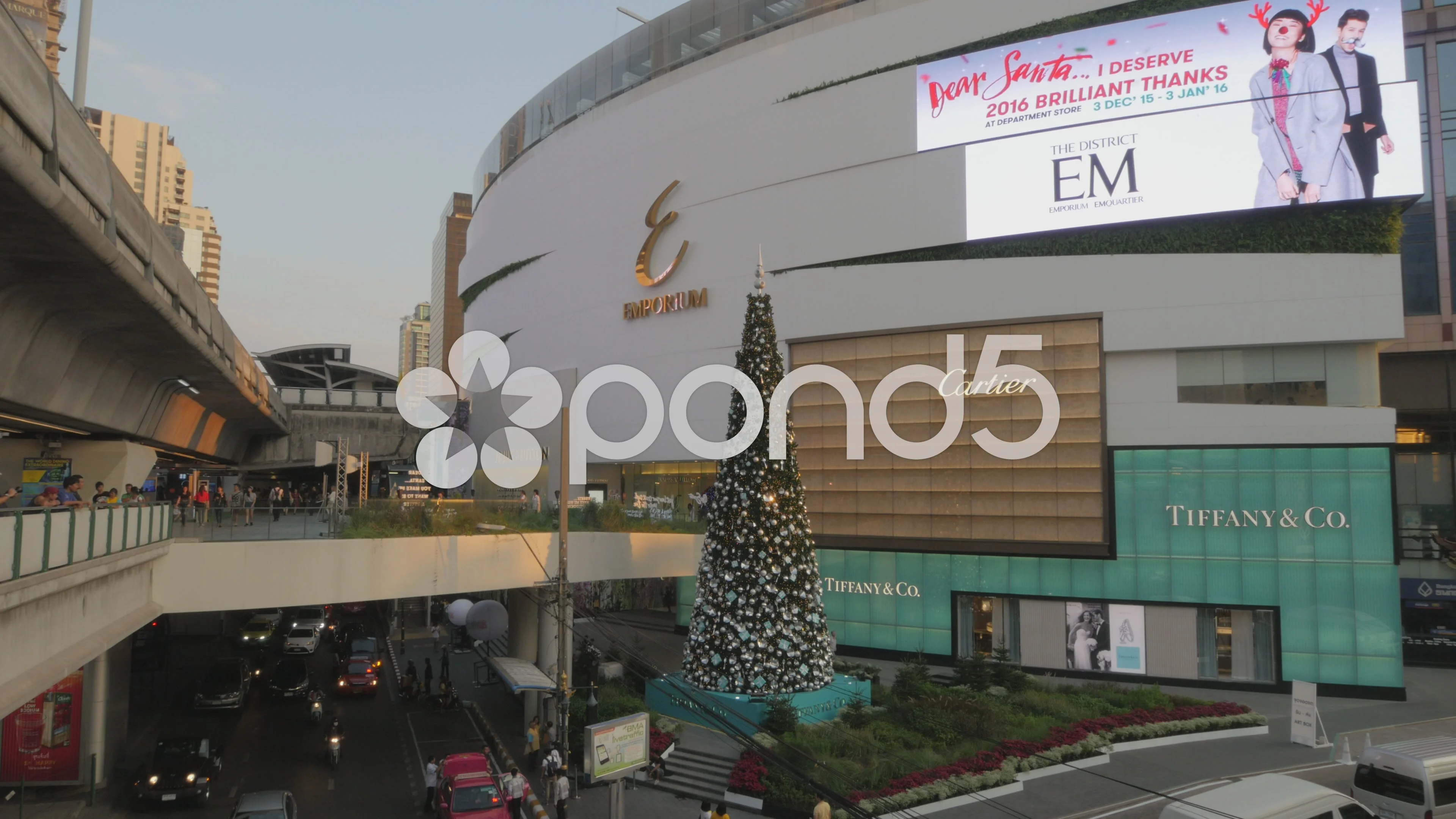 Bangkok Thailand May 2015 Emporium Shopping Mall Luxury Shopping