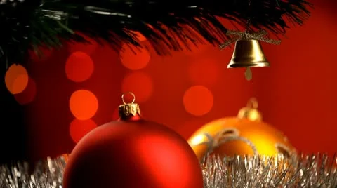 Christmas Decoration Video stock 9032763