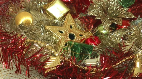 Christmas Decoration Stock Footage 44126937