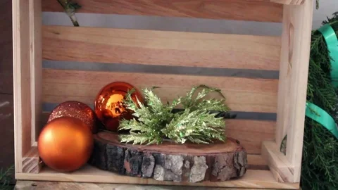 Christmas decoration Stock Footage 83500014
