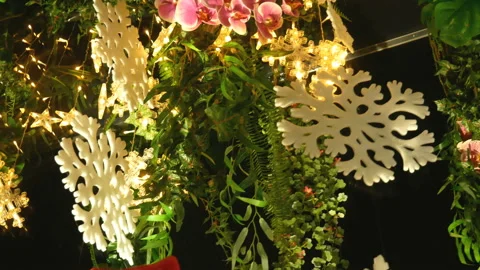 Christmas decoration. Stock Footage 122386488