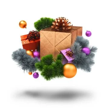 Christmas decoration Stock Illustration