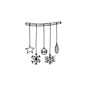 Christmas decoration Stock Illustration