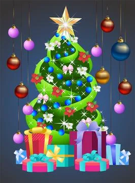 Christmas decoration Stock Illustration