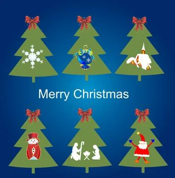 Christmas decoration, Stock Illustration