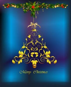 Christmas decoration, Stock Illustration
