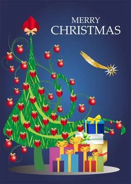 Christmas decoration, Stock Illustration