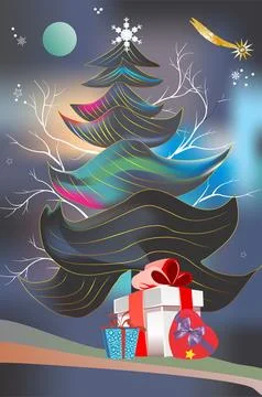 Christmas decoration, Stock Illustration