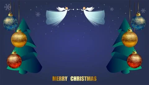 Christmas decoration, Illustrazione stock
