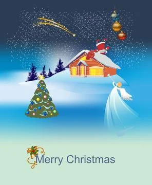 Christmas decoration, Stock Illustration