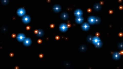 Christmas Decoration Lights Loop HD Stock Footage 165056174