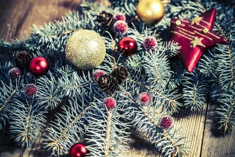 Christmas decoration Stock Photos
