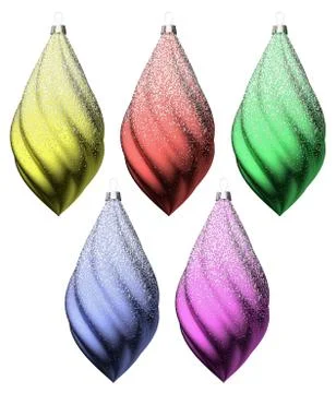 Christmas decoration set Stock Illustration