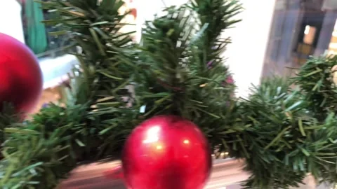 Christmas Decoration Slinger Stock Footage 321751284