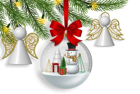 Christmas decorations 1 Stock Illustration