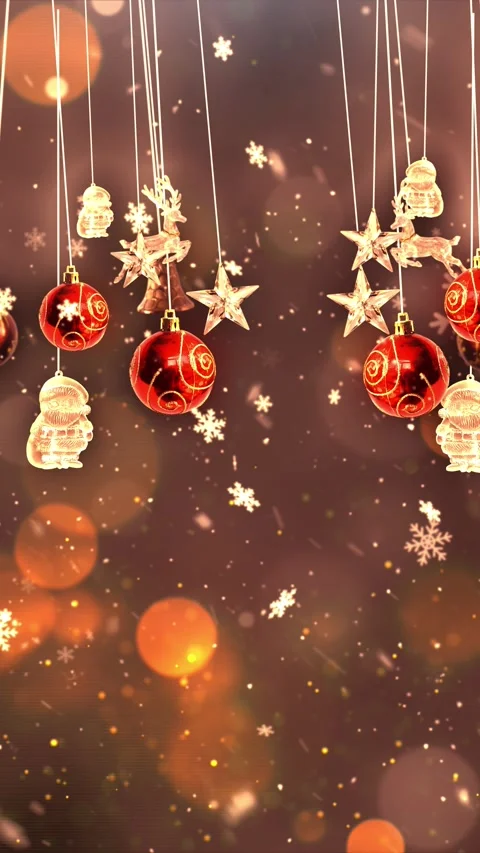 Christmas Decorations 3 Stock Footage 286132240