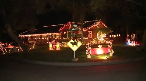 Christmas Decorations 4 Video stock 10791371