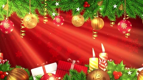 Christmas Decorations Background 스톡 동영상 179787465