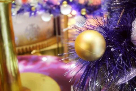 Christmas decorations background Stock Photos