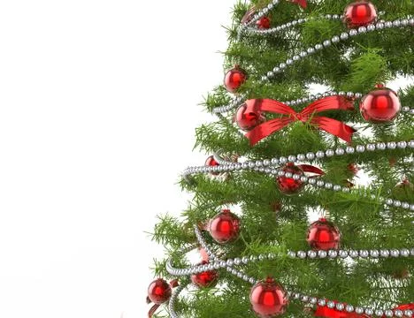 Christmas Decorations Close-Up Stock Illustration