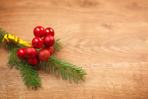 Christmas decorations close up Stock Photos