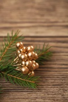 Christmas decorations close up Stock Photos