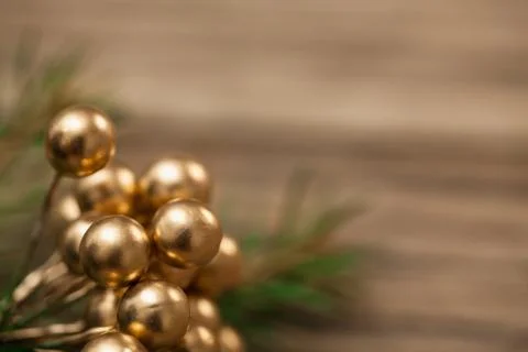 Christmas decorations close up Stock Photos