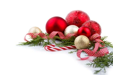 Christmas decorations concept Stock Photos