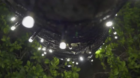 Christmas decorations in the Department store or church. Stock Footage 166344130