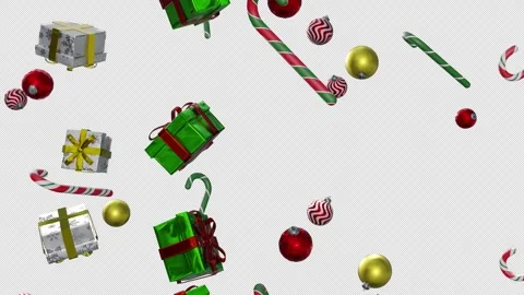 Christmas Decorations Fall Stock Footage 321232892