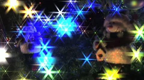 Christmas decorations Stock Footage 14840678