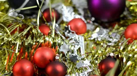 Christmas decorations Stock Footage 21650555